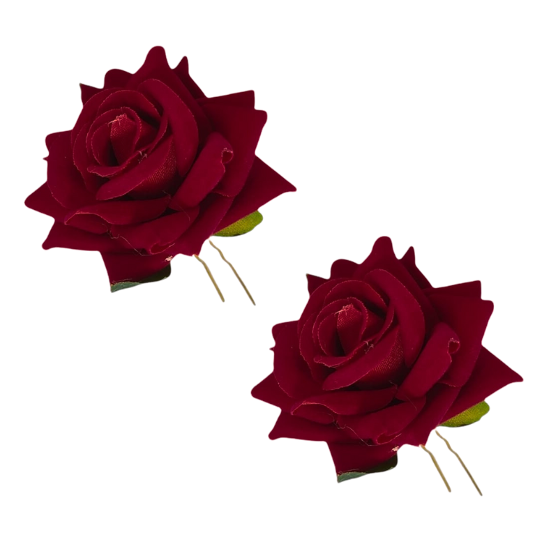 LAJWANTI Bridal Hairstyle with Rose Pack Of 5 Hair Pin Price in India - Buy  LAJWANTI Bridal Hairstyle with Rose Pack Of 5 Hair Pin online at  Flipkart.com